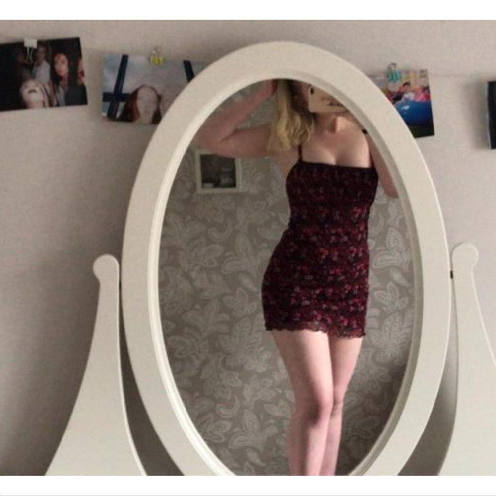 Uo sabrina floral dress